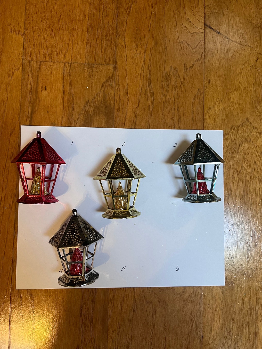 Vintage Lantern Ornaments. A Fun Addition to Your Christmas Etsy