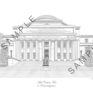 Columbia - University Art Print