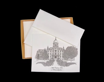 University - of - Notre - Dame Note Cards