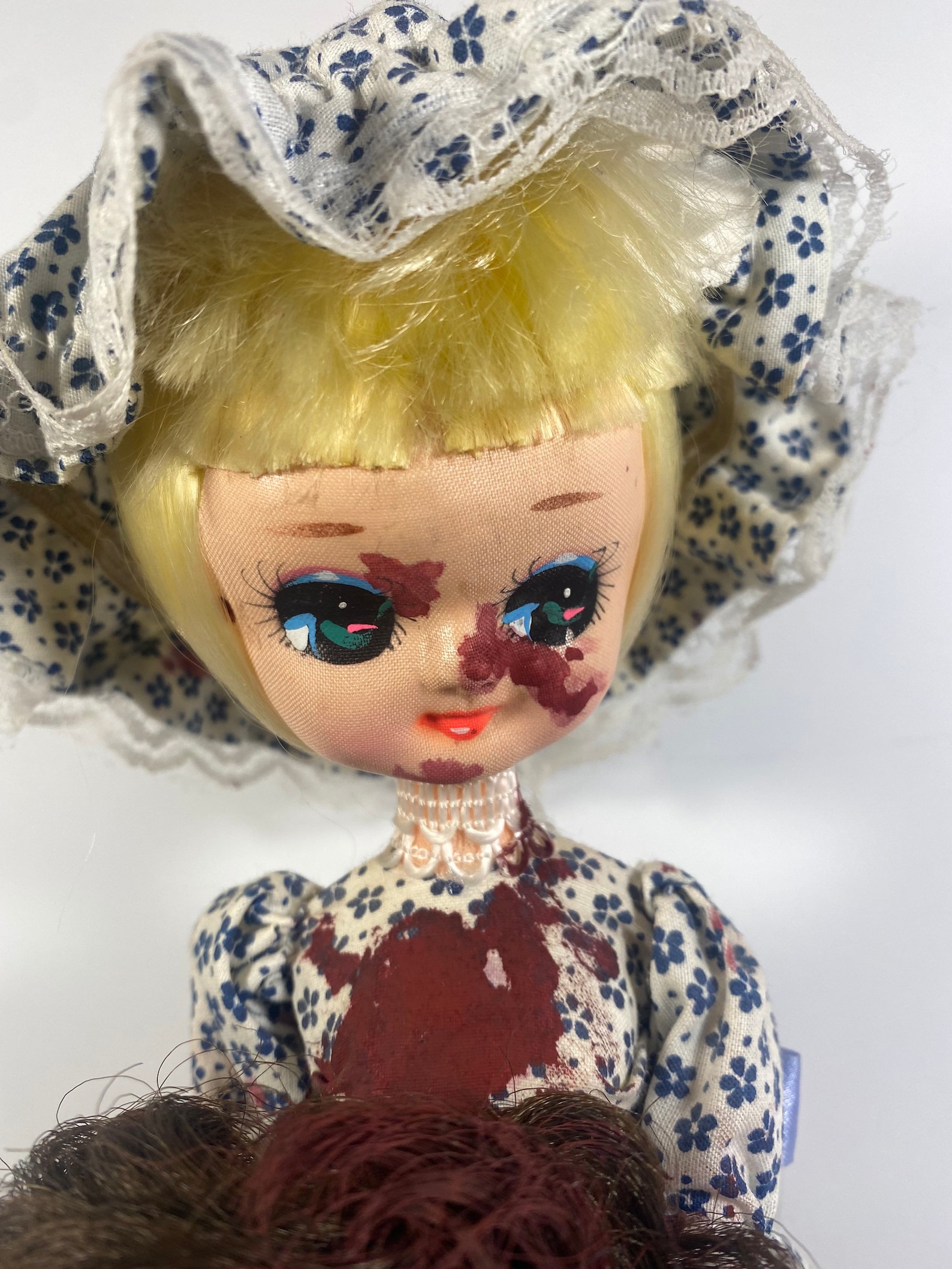 Creepy Vintage doll with severed head Etsy