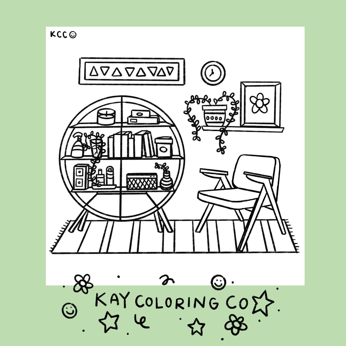 Chill &amp; Cozy Set Coloring Pages Download Printable - Etsy 日本
