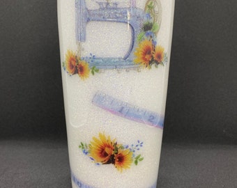 Edelstahl Glitzerbecher maßgeschneidert