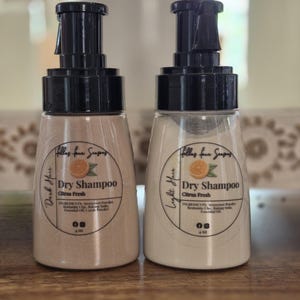 All-natural dry shampoo