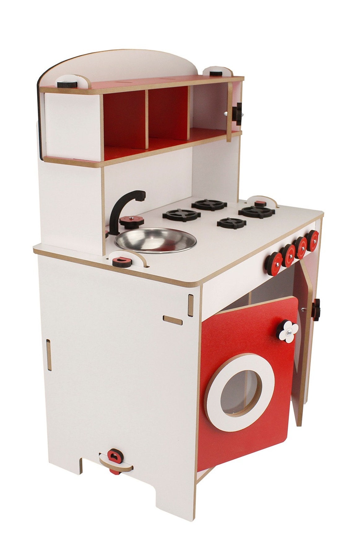 Montessori Play Kitchen Handmade Play Kitchen Montessori Etsy