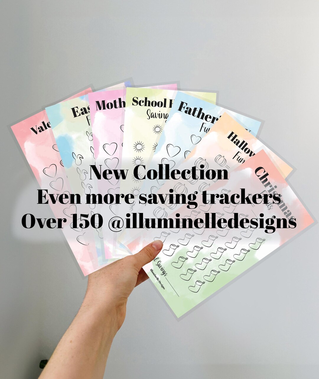 NEW COLLECTION Saving Trackers PART 2, Over 50, Saver Tracker, Money ...