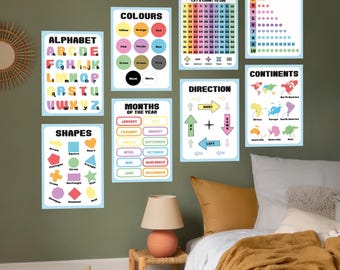 Cbeebies Go Jetters Wall Chart for Children - Etsy UK