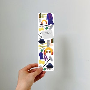 Only murders in the building Bookmark - Perfect for book lovers/ fans of the show - Printed onto one side of thick card , eco friendly