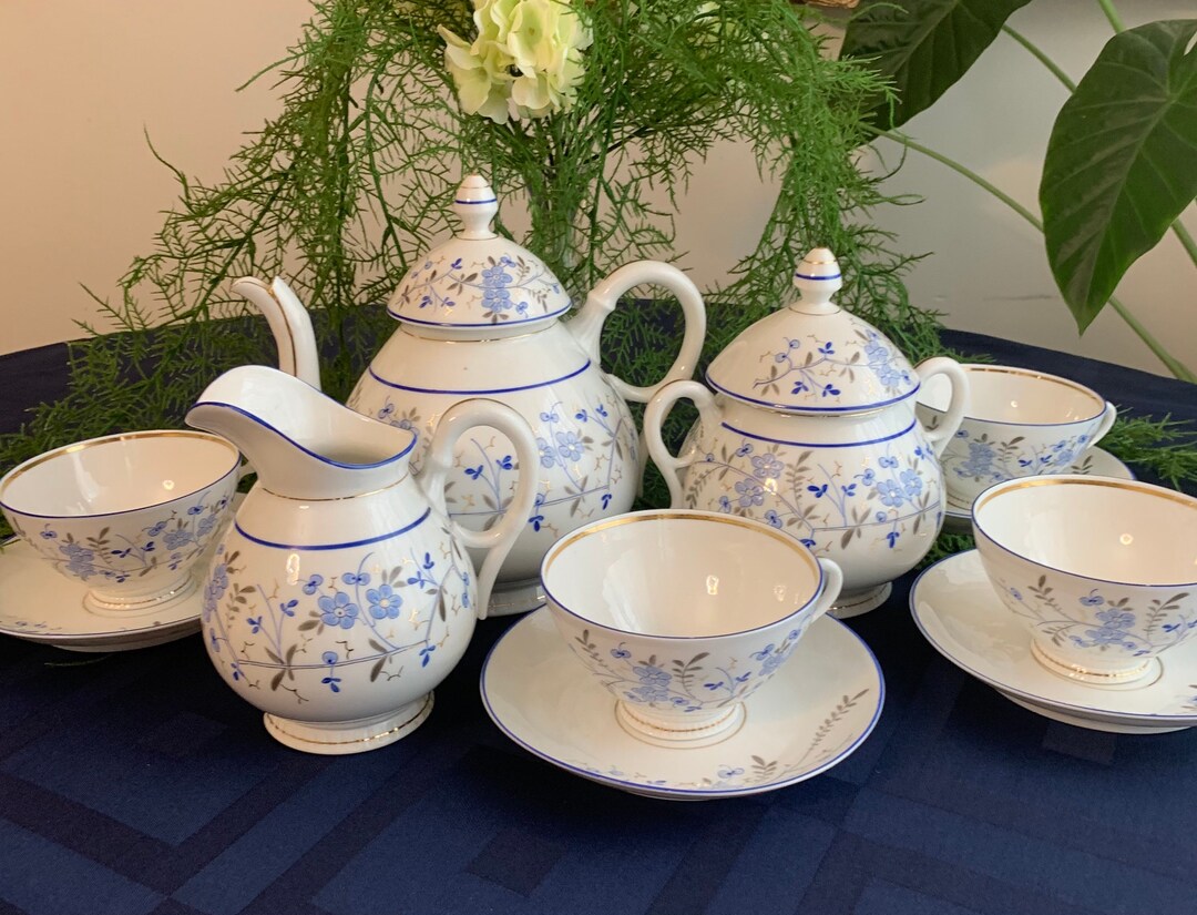 Tea Service Vintage Antique Tea Service Tea Ware Sets Porcelain Service