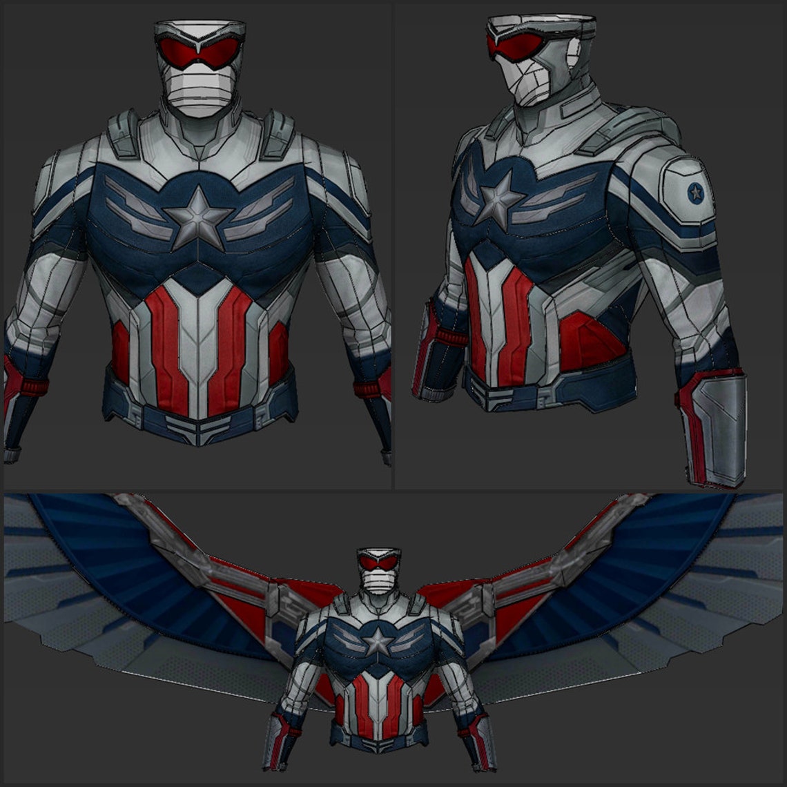 sam wilson captain america uniform sam wilson captain america uniform