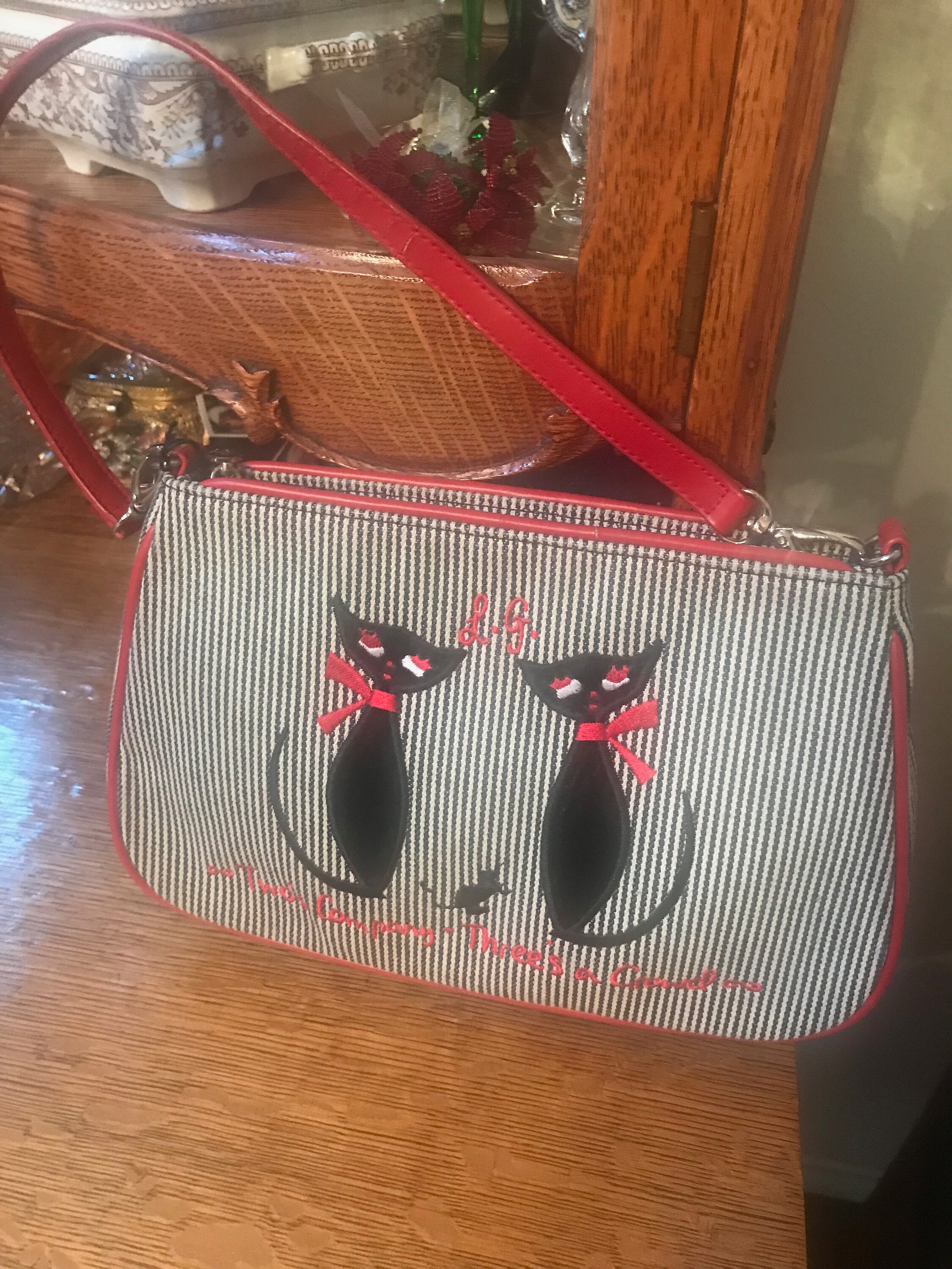 Lulu Guinness Bag - Etsy Lulu Guinness Bag - Etsy
