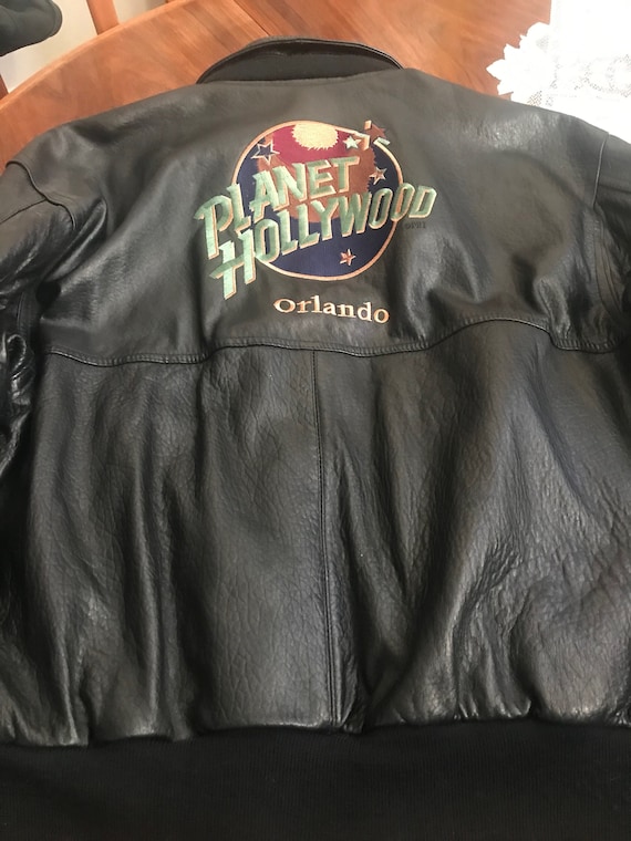 PLANET HOLLYWOOD ♫ レザージャケット XL 黒 PLANET HOLLYWOOD leather jacket – NEVERKNOWS