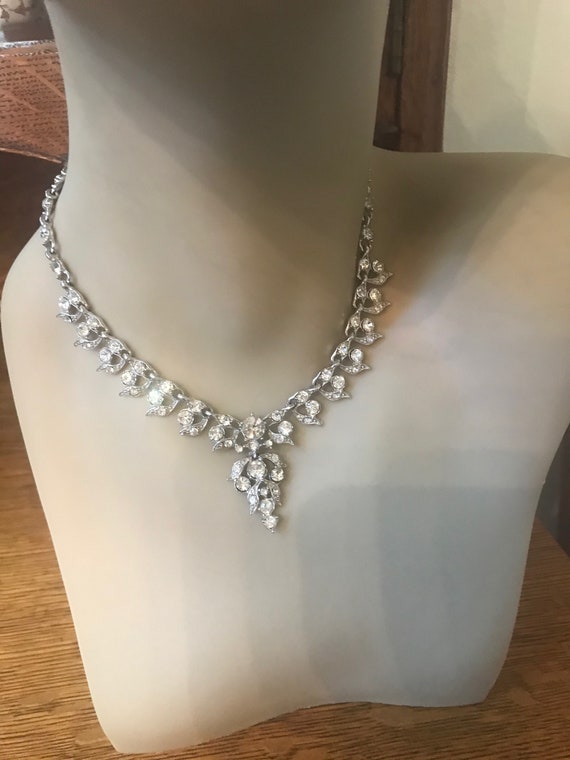 Art Deco vintage necklace - image 2