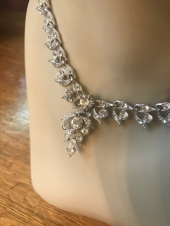 Art Deco vintage necklace - image 7