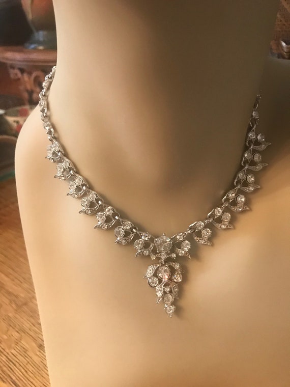 Art Deco vintage necklace - image 1
