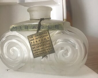 Antique LENTHÉRIC Perfume Bottle - Etsy