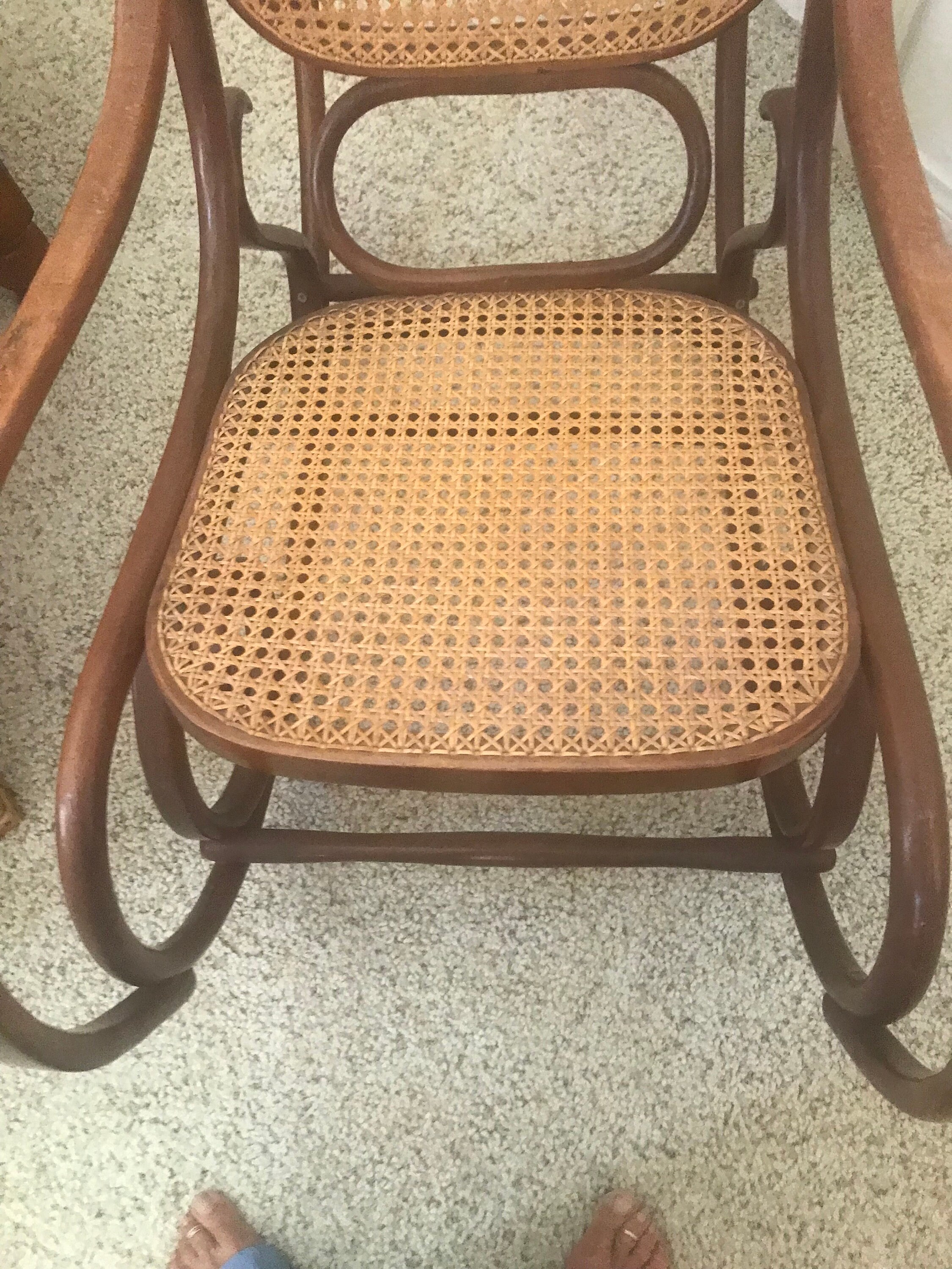 Authentic Signed Vintage Bentwood Rocking Chair... for Local
