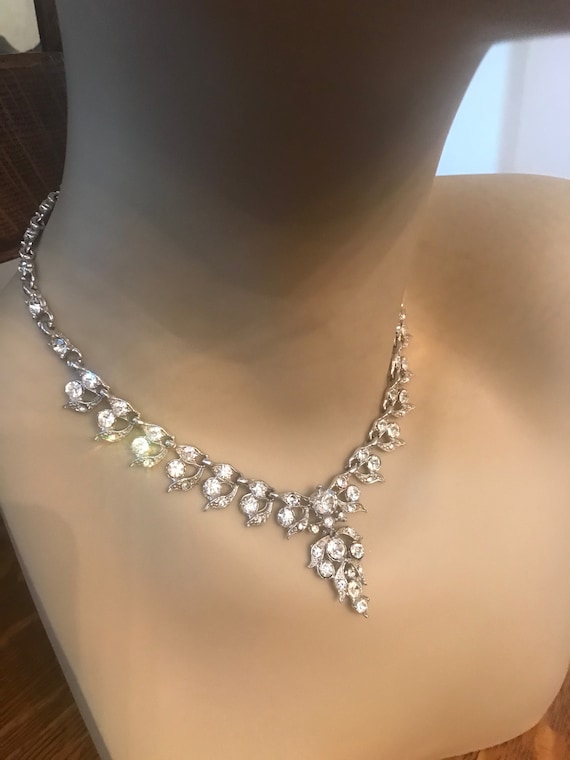 Art Deco vintage necklace - image 5