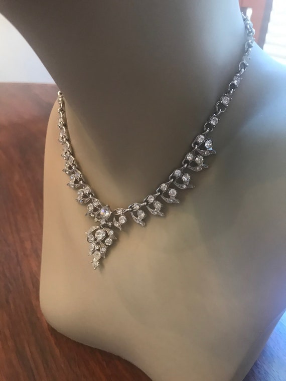 Art Deco vintage necklace - image 4
