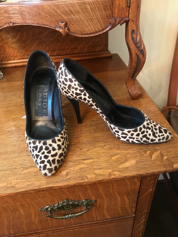 Vixen!!... leopard high heels pumps from the 1950'