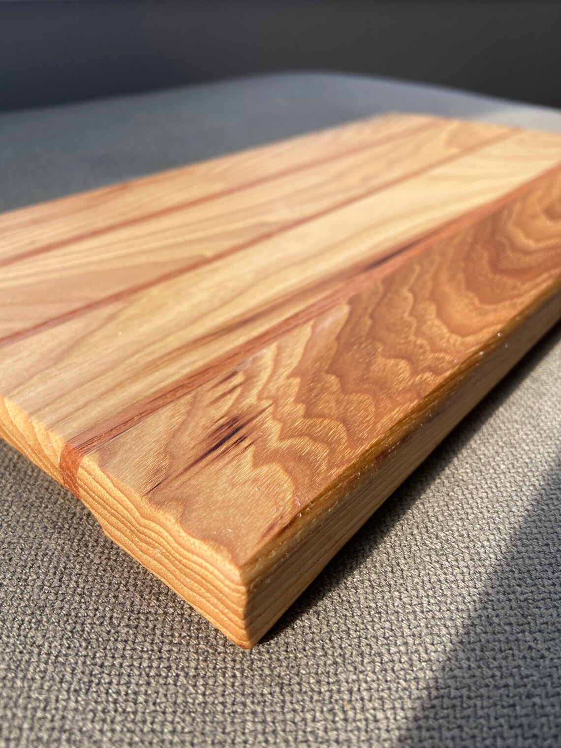 Hickory and red cedar cutting board Etsy