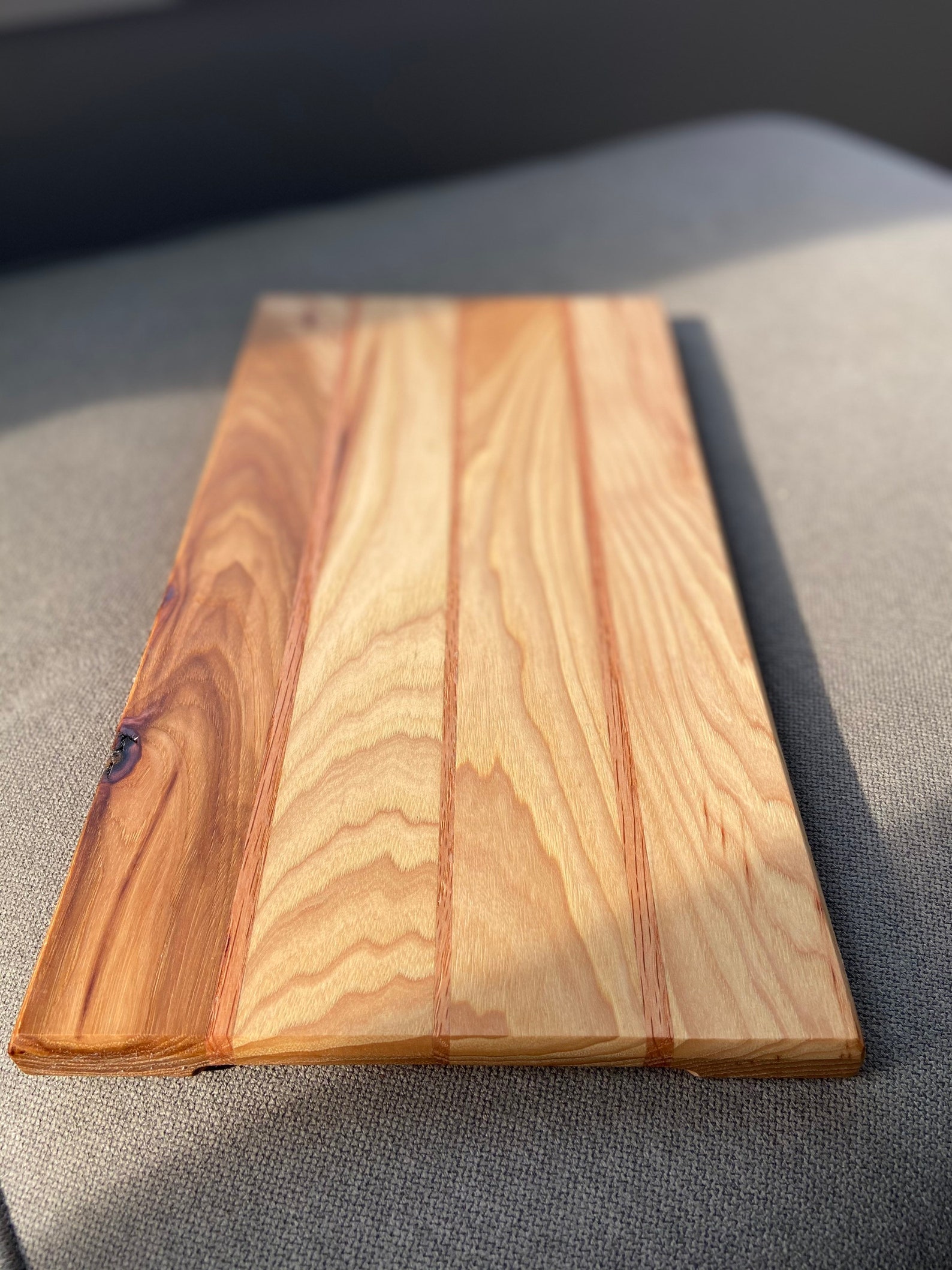 Hickory and red cedar cutting board Etsy