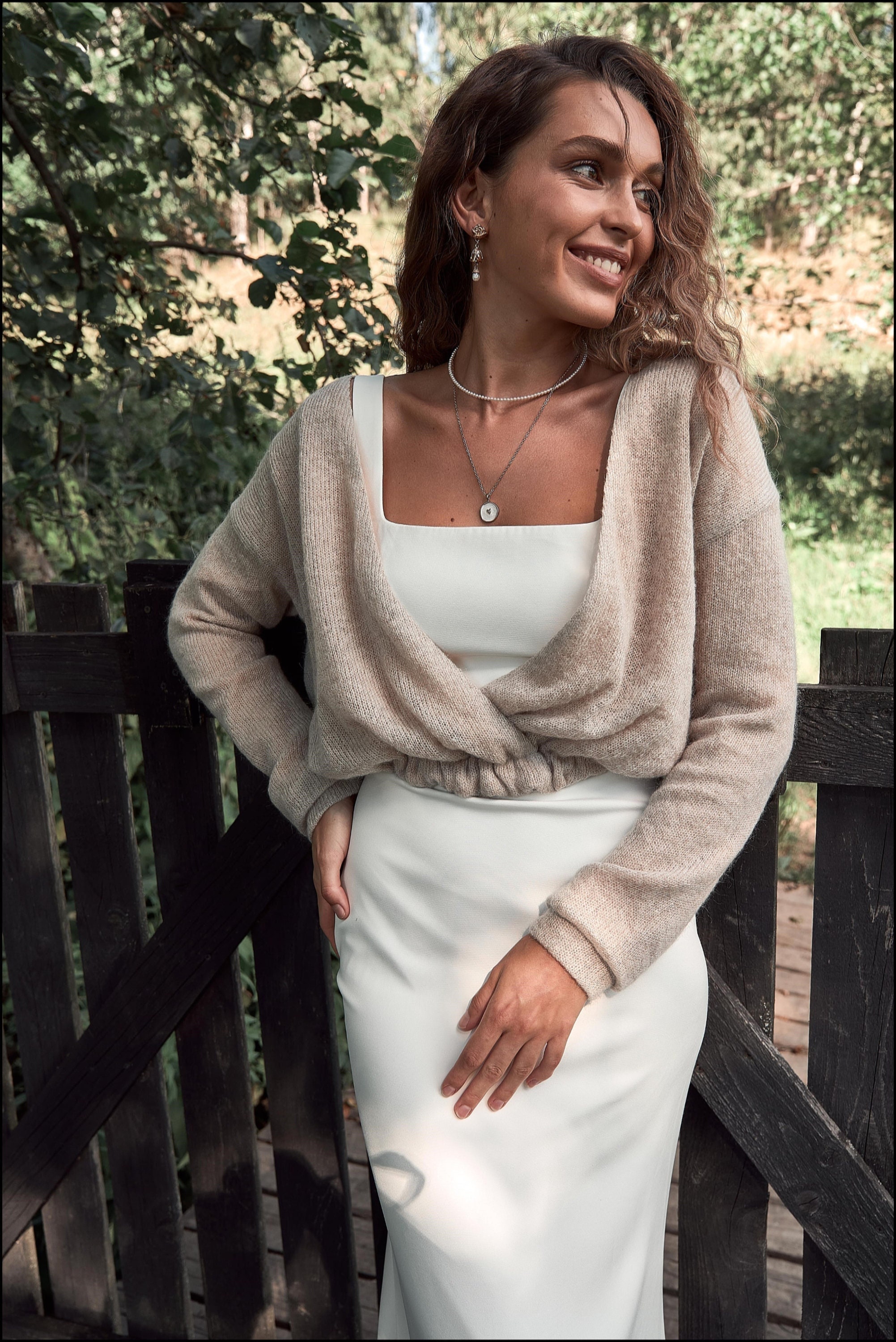 bridal sweater