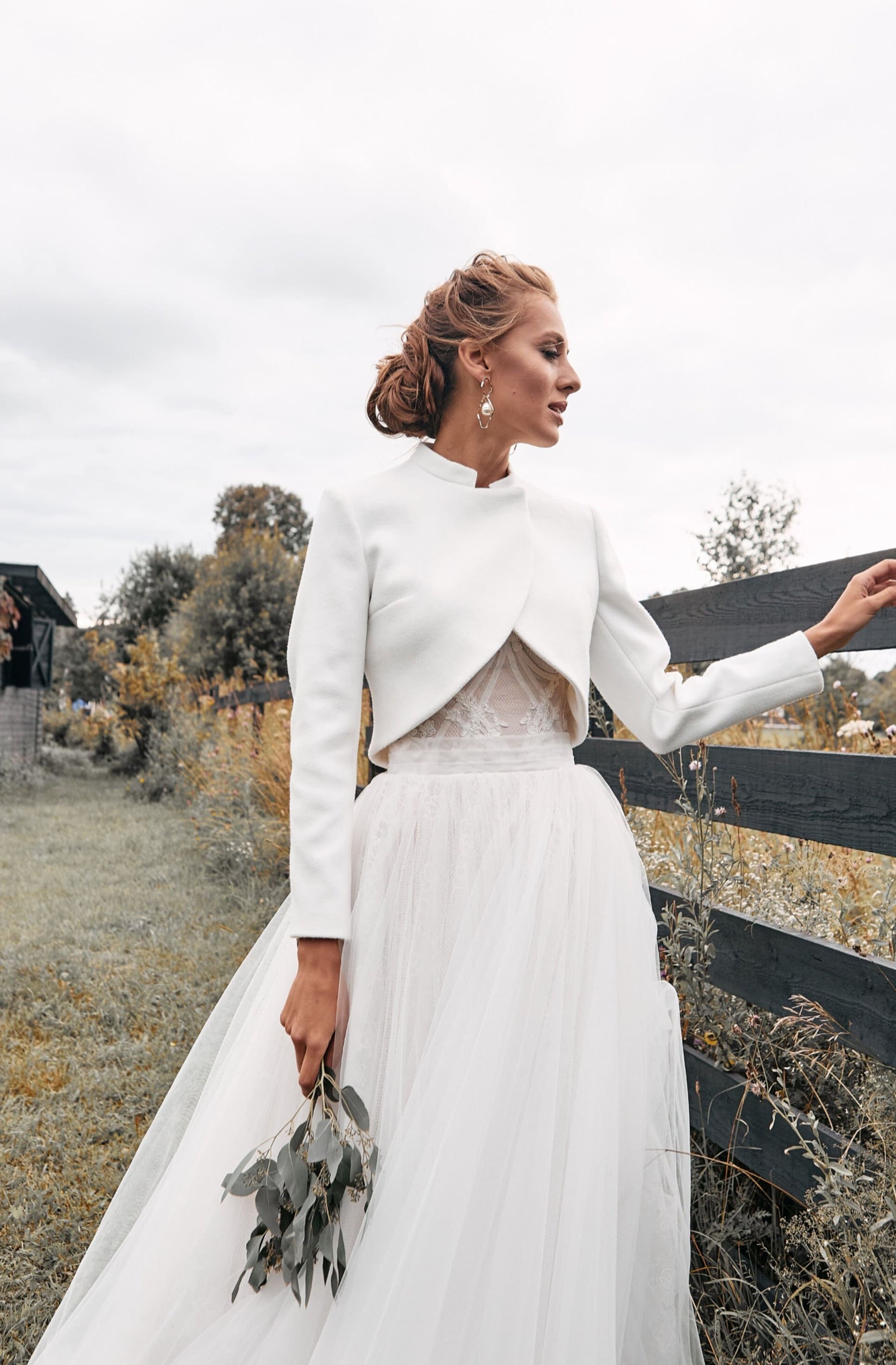 21 of the Best Coats & Coat Dresses for Weddings 