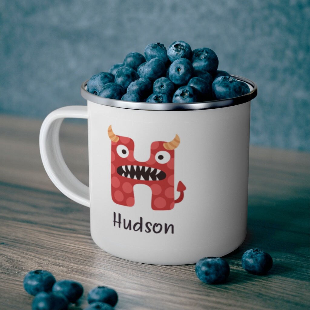 Personalized Monster Mug for kids Etsy