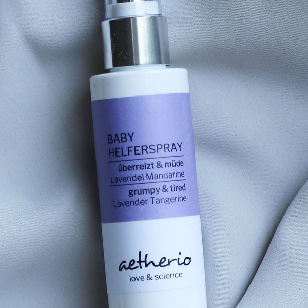 aetherio Baby Helferspray überreizt & müde