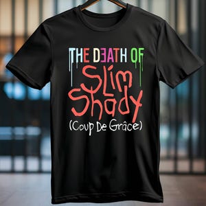 Youth Eminem Rap God Slim Shady Black Unisex Ultra Cotton T-Shirt