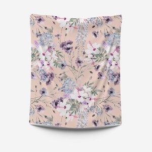 Blumenmuster, nahtloses digitales Muster, perfekt für Wohnkultur, Mode, Papierprodukte und vieles mehr