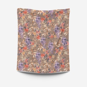 Blumenmuster, nahtloses digitales Muster, perfekt für Wohnkultur, Mode, Papierprodukte und vieles mehr