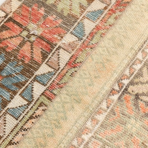 2x5 TURKISH VINTAGE DOOR Mat Rug,2x5 Rug,2x5 Vintage Rug,2x5,Oushak Handmade Wool Rug,Door Mat,Doormat,Vintage Rug,Wool Area Rug,23894