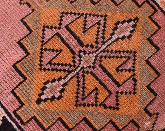 3x12 TURKISH VINTAGE RUNNER,Runner Rug,3x12 Rug,3x12 Vintage Rug,3x12 Runner Rug,Turkish Runner,Hallway Rug,3x12 Turkish Rug,Runner