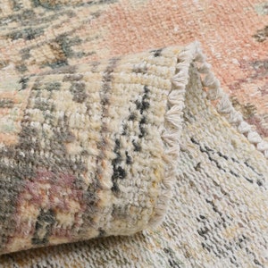5x7 Rug,Vintage Rug,5x7 TURKISH VINTAGE RUG,5x7,Oushak Handmade Wool Rug,5x7 Vintage Rug,Vintage Carpet,Wool Area Rug,5x7,21529