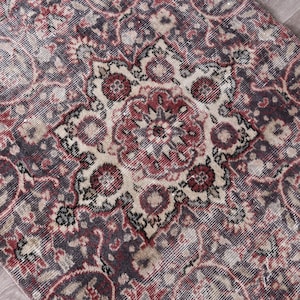 3x8 TURKISH VINTAGE RUNNER 3x8 Rug 3x8 Runner Rug,Handmade Wool Rug,Runner Rug,Wool Runner Rug,Vintage Runner,Turkish Runner, 240834