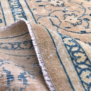 10x14 VINTAGE TÜRKISCHER Teppich, 10x14 Teppich, Vintage Teppich 10x14, Handgefertigter Wollteppich, Türkischer Teppich 10x14, Weicher Teppich 10x14