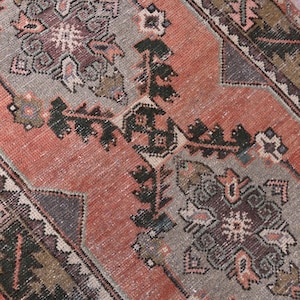 3x10 TURKISH VINTAGE RUNNER,Runner Rug,3x10 Rug,3x10 Vintage Rug,3x10 Runner Rug,Turkish Runner, Faded Hallway Rug, Vintage Runner
