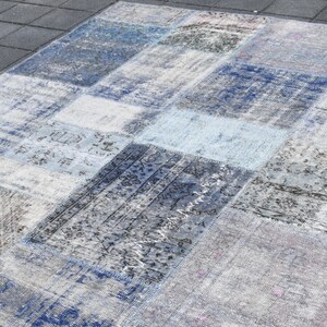 7x10 OVERSIZE VINTAGE RUG,7x10 Rug,Vintage Rug 7x10,Handmade Wool Rug,Oversize Rug,Oversized Rug,Large Rug,7x10 Turkish Rug,Rug 7x10,21150
