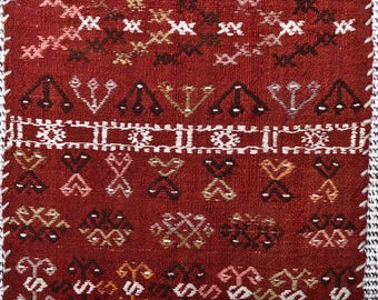 2x12 TURKISH VINTAGE RUNNER,2x12 Rug,Handmade Wool Rug,2x12 Runner Rug,2x12,Runner Rug,Runner 2x12,Soft Runner Rug,2x12 Vintage Rug,60976