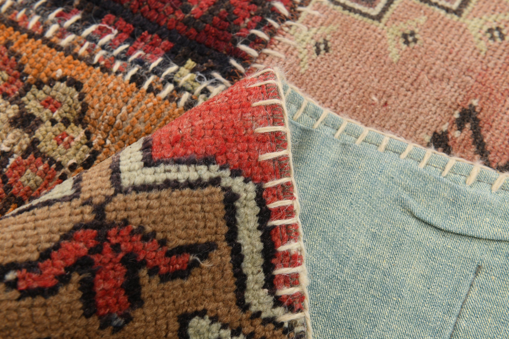 5x8 WOOL VINTAGE Rug,5x8 Rug,5x8 Handmade Wool Rug,5x8 Turkish Rug