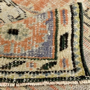 7x10 TURKISH VINTAGE RUG,7x10 Rug,7x10 Vintage Rug,Handmade Wool Rug,Turkish Wool Area Rug,Unique Rug,Anatolian Rug,7x10 Muted Rug,24692