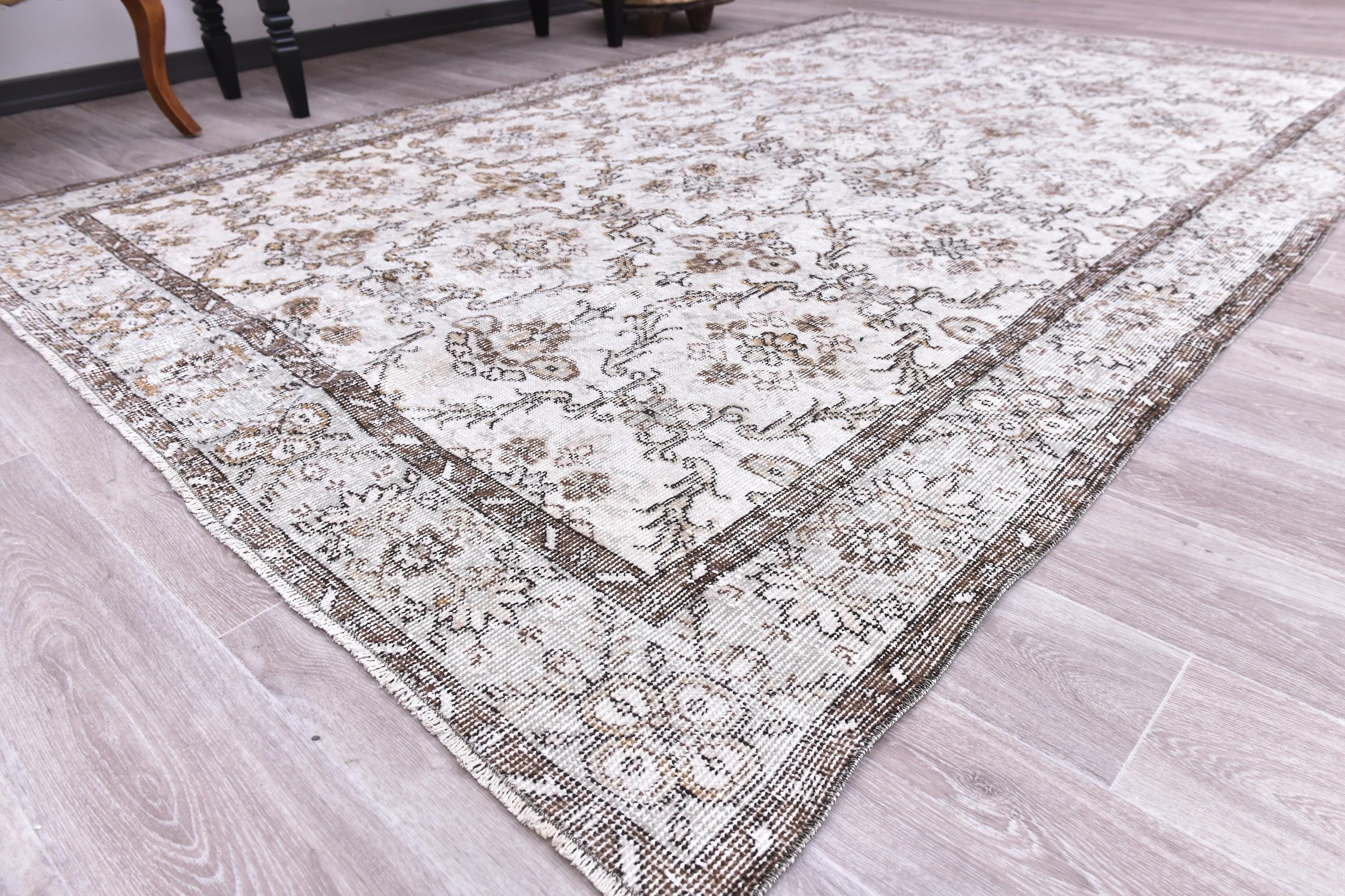 6x10 TURKISH VINTAGE Rug,6x10 Rug,6x10 Vintage Rug,6x10 Turkish Rug ...