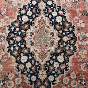Oversize Vintage Turkish Wool 10x14 Muted Rug, Bedroom rug, Living Room Rug image 5