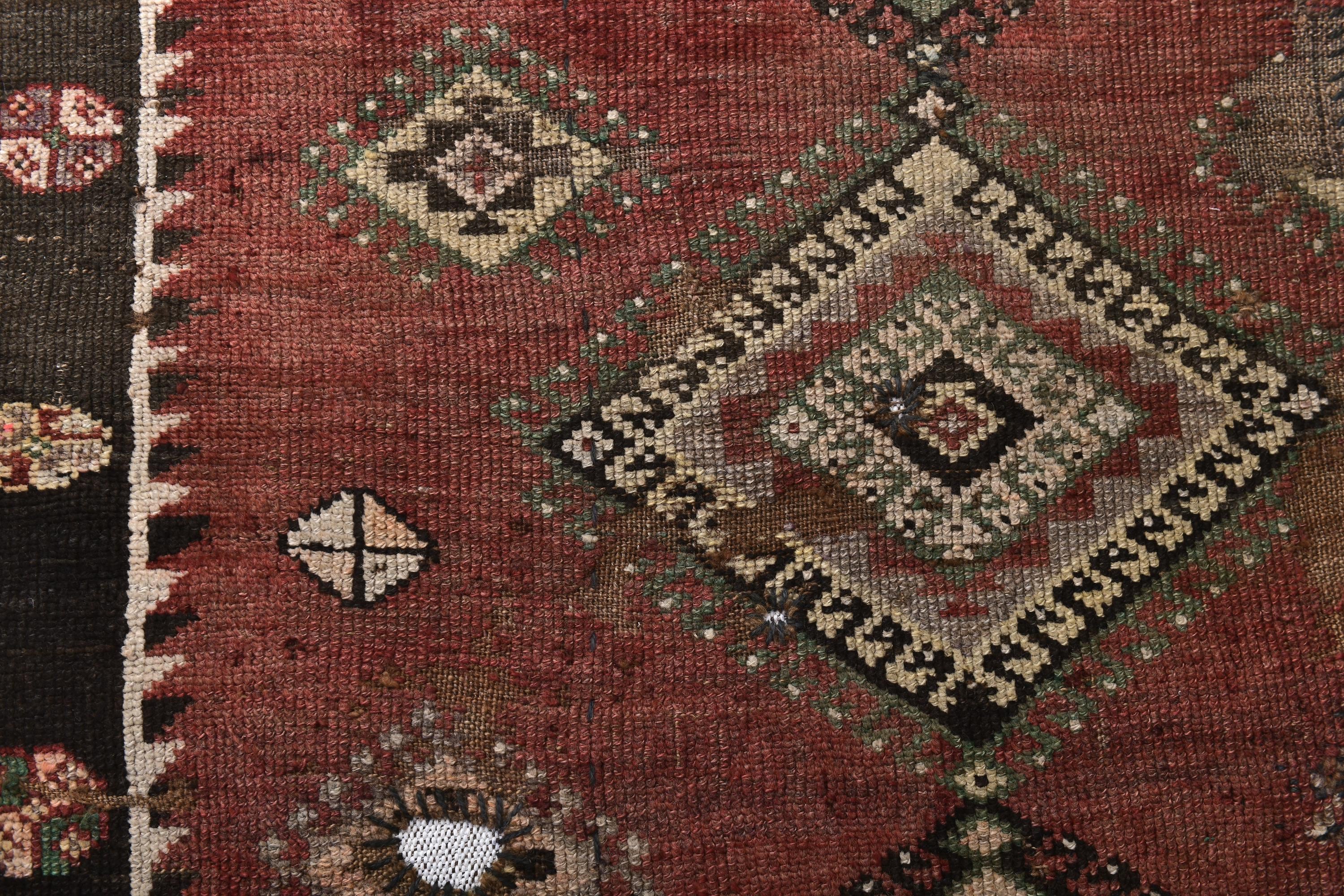 3x4 TURKISH VINTAGE RUG,3x4 Rug,3x4 Vintage Rug,Handmade Wool Rug,3x4 Area Rug,Vintage Rug, 3x4 Faded Rug, Flatweave Kilim Rug, 241759