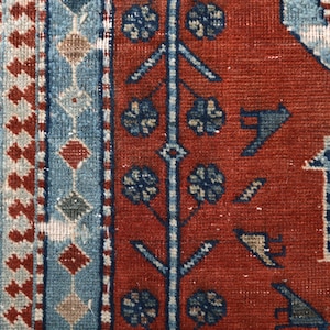 2x3 TURKISH VINTAGE RUG,2x3 Rug,2x3 Handmade Wool Rug,2x3 Doormat Rug,Doormat,2x3 Vintage Rug, 2x3 Turkish Rug, Rug 2x3, 241713