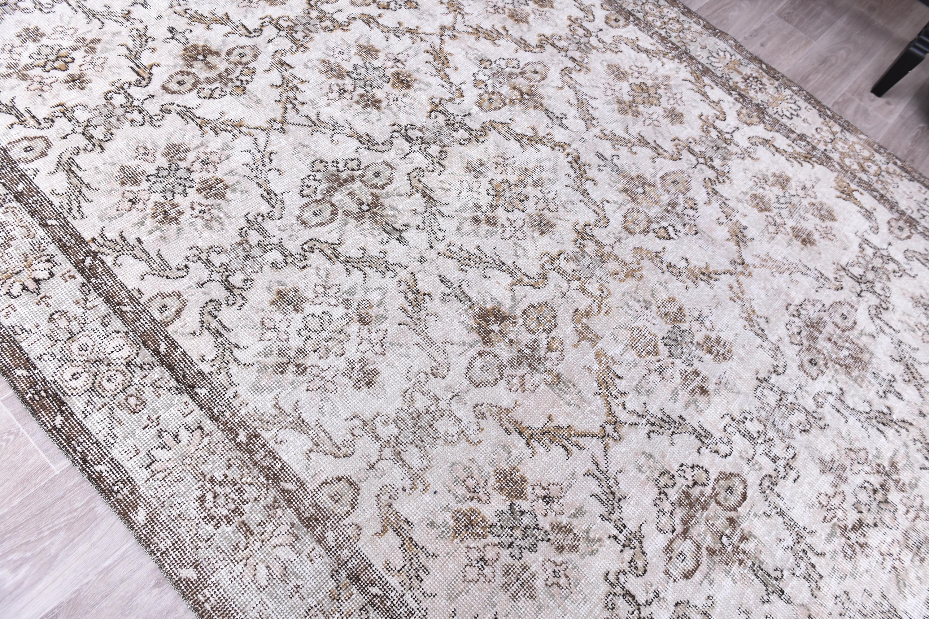 6x10 TURKISH VINTAGE Rug,6x10 Rug,6x10 Vintage Rug,6x10 Turkish Rug ...