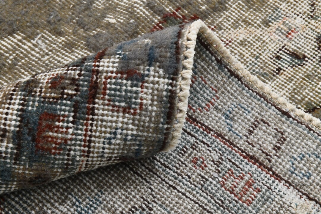 7x11 TURKISH VINTAGE Rug,7x11 Rug,7x11,oushak Handmade Wool Rug ...