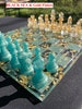 Custom Chess Set / Checkers / Hand Made  / Board Games / Personalized Gifts / Resin 