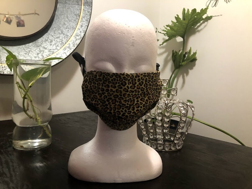 Animal Print Mask Etsy